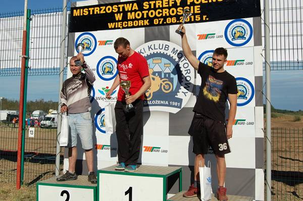 Więcbork: Mistrzostwa Strefy Polski Północnej w Motocrossie 2015 - wyniki, fotorelacja (cz.3)