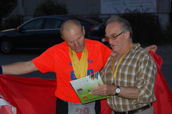 Gość Rysia Kałaczyńskiego - Roman Asayevich pobiegł wczoraj swój 600 maraton