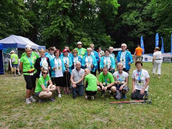 Mieszkańcy Jeziorek walczyli w Czaplinku. Puchar Pomorza Nordic Walking 2/4 w Czaplinku za nami