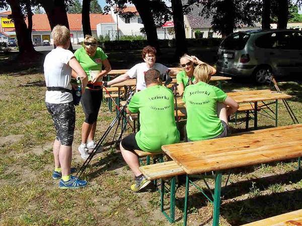 Mieszkańcy Jeziorek walczyli w Czaplinku. Puchar Pomorza Nordic Walking 2/4 w Czaplinku za nami