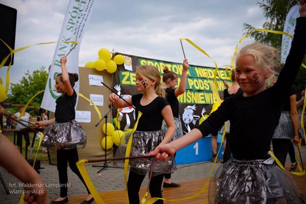 II Bieg Uliczny i Rajd Nordic Walking z Szkołą Podstawową w Wiśniewie