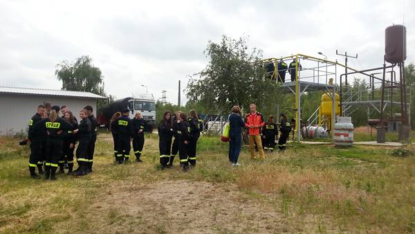 Uczniowie LO w Sępólnie odwiedzili Szkołę Aspirantów Państwowej Straży Pożarnej w Poznaniu