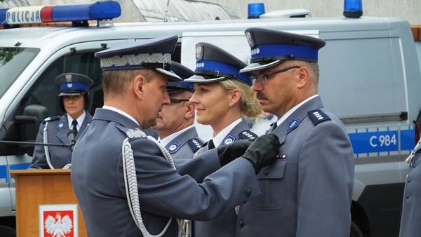 Policjanci z Nakła uroczyście obchodzili swoje święto