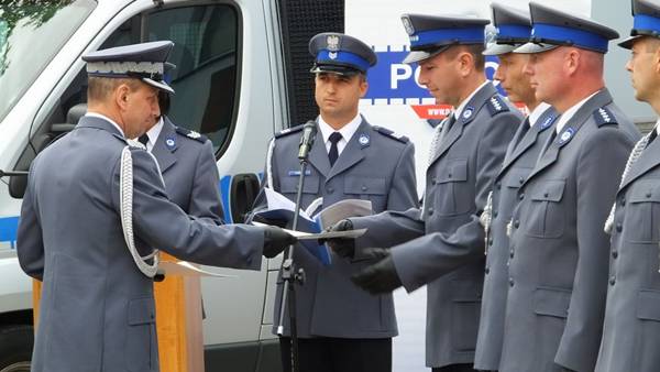 Policjanci z Nakła uroczyście obchodzili swoje święto