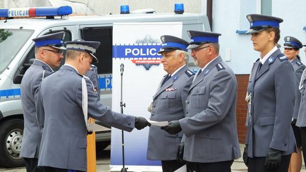 Policjanci z Nakła uroczyście obchodzili swoje święto