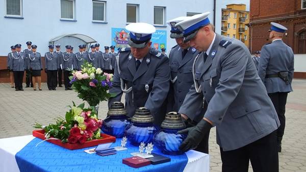 Policjanci z Nakła uroczyście obchodzili swoje święto