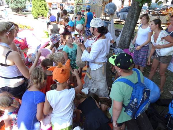 Echa Dni Sępólna: Teatr jarmarczny