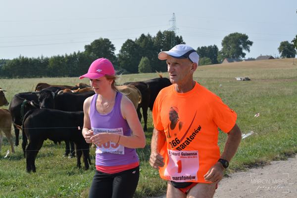 Rysiu Kałaczyński przebiegł 366 maratonów w 366 dni!