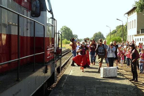 Zuchwały napad na pociąg w Sępólnie Krajeńskim