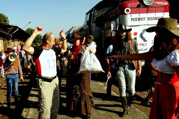 Zuchwały napad na pociąg w Sępólnie Krajeńskim