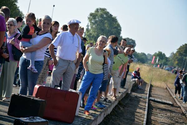 Stacja Sępólno wita