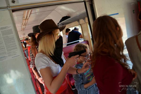 Stacja Sępólno wita