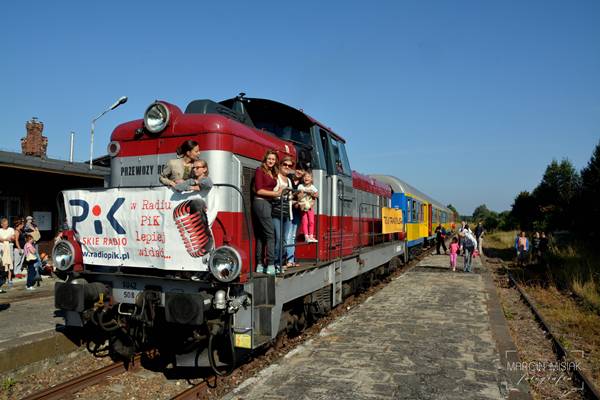 Stacja Sępólno wita