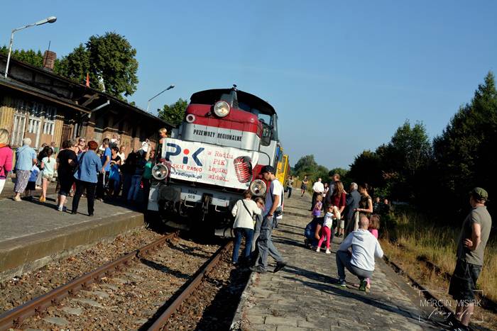 Stacja Sępólno wita