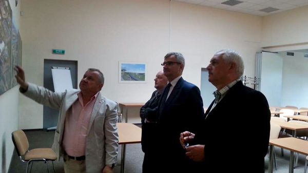 Powiat nakielski: Starosta odwiedził inkubator przedsiębiorczości w Solcu Kujawskim