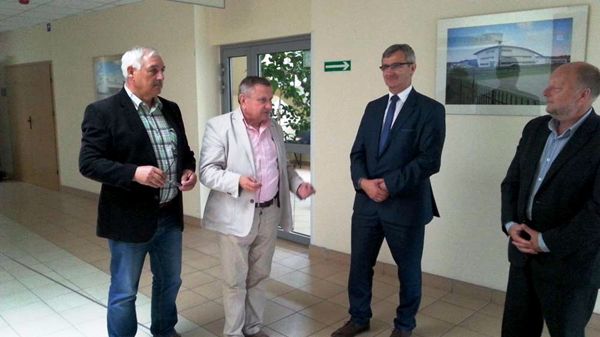 Powiat nakielski: Starosta odwiedził inkubator przedsiębiorczości w Solcu Kujawskim