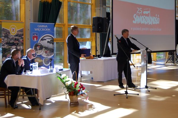 25 lat samorządu - uroczysta sesja Rady Powiatu w Sępólnie Krajeńskim