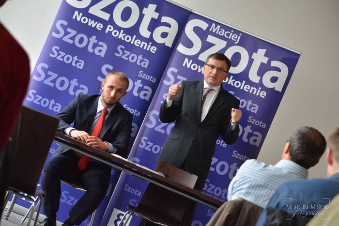 Zbigniew Ziobro wsparł kampanię Macieja Szoty