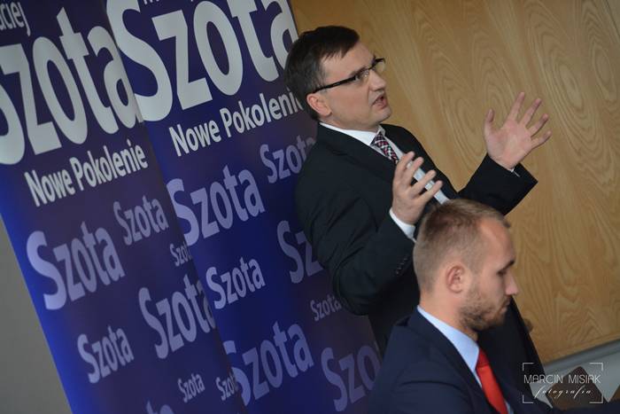 Zbigniew Ziobro wsparł kampanię Macieja Szoty