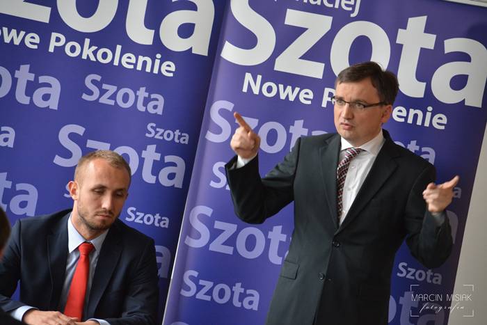 Zbigniew Ziobro wsparł kampanię Macieja Szoty