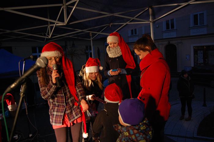 Mikołaj z wizytą na Więcborskim Rynku