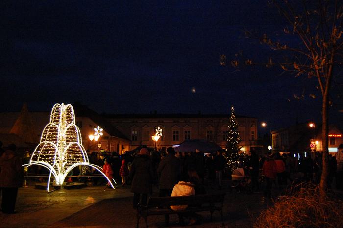 Mikołaj z wizytą na Więcborskim Rynku