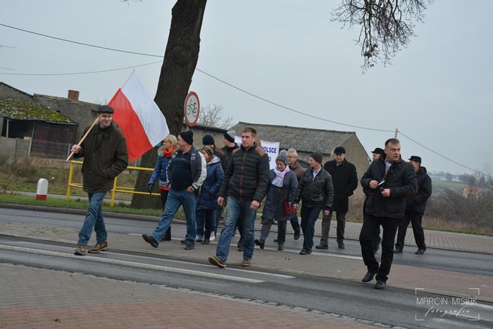 Sępólno: Rolnicy zablokowali krajówkę