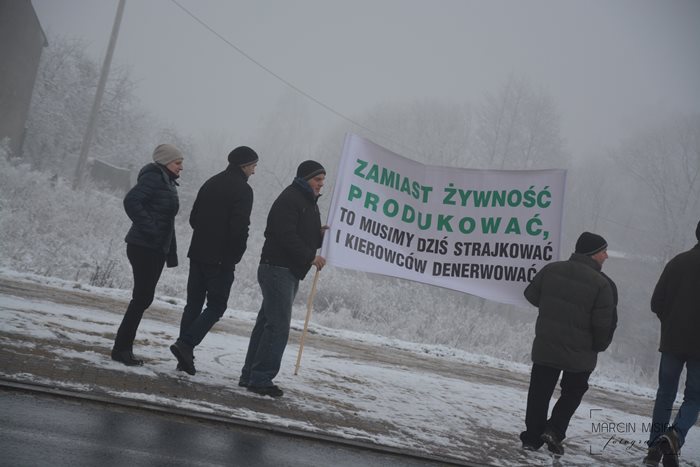 Sępólno: Kolejny protest rolników