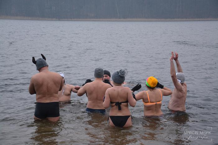 Sępólno: Morsy powitały Nowy Rok