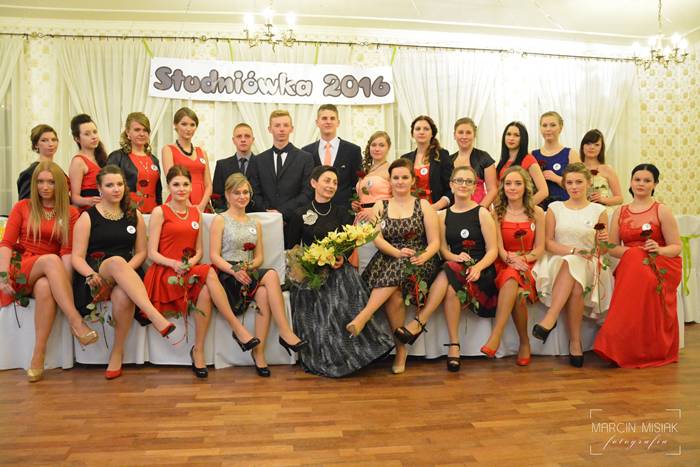 Poloneza czas zacząć - Studniówka Centrum Kształcenia Zawodowego i Ustawicznego w Więcborku (foto cz.1)