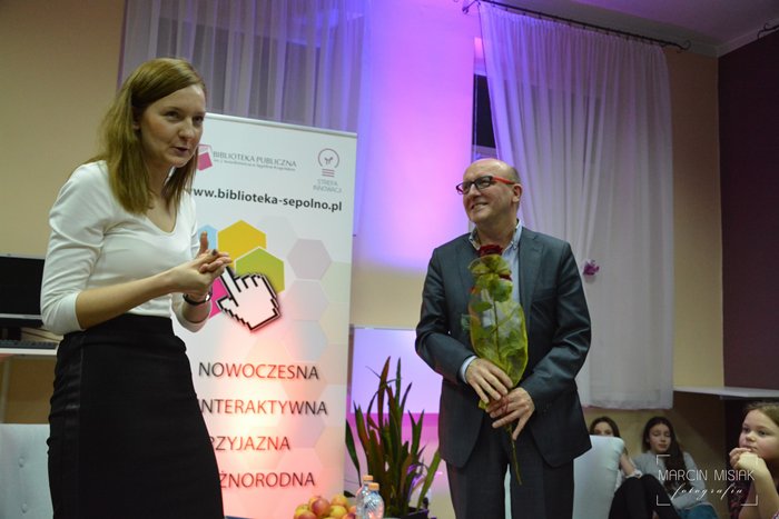 Sępólno: Spotkanie z Arturem Barcisiem