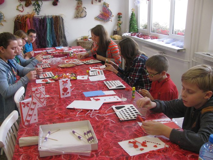 Warsztaty quilling w Złotowie