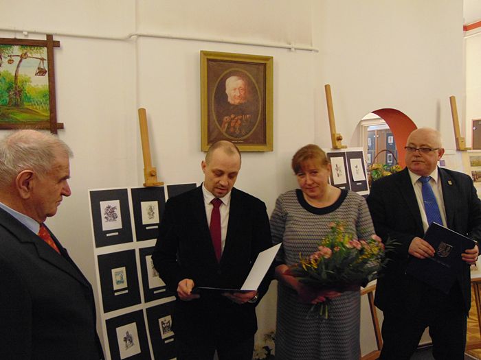 Więcbork: Ekslibrisy w bibliotece