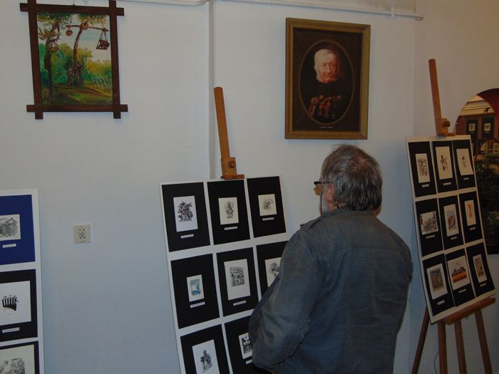 Więcbork: Ekslibrisy w bibliotece