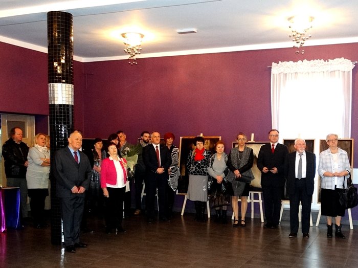 Wystawa malarstwa Edmunda Gunscha w Centrum Kultury i Sztuki w Sępólnie