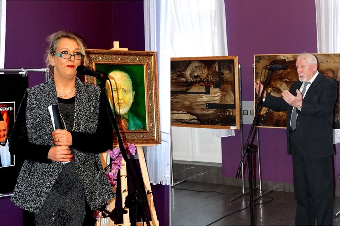 Wystawa malarstwa Edmunda Gunscha w Centrum Kultury i Sztuki w Sępólnie