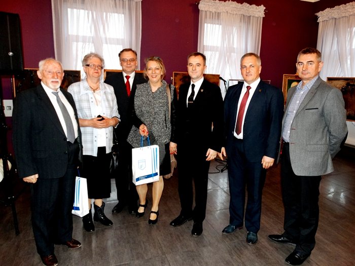 Wystawa malarstwa Edmunda Gunscha w Centrum Kultury i Sztuki w Sępólnie