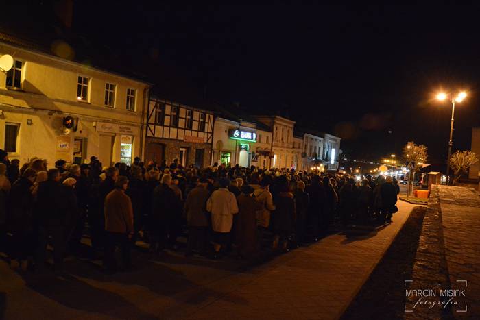 Sępólno: Droga Krzyżowa ulicami miasta