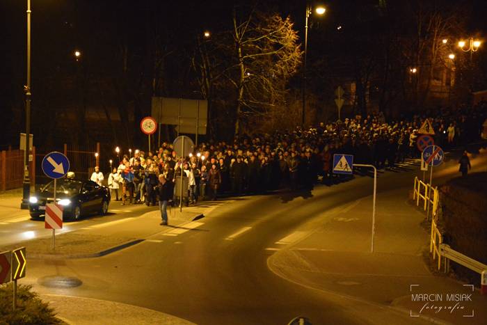 Sępólno: Droga Krzyżowa ulicami miasta