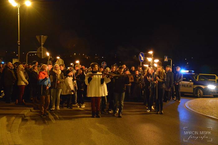 Sępólno: Droga Krzyżowa ulicami miasta