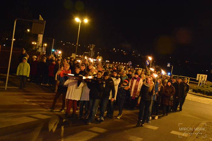 Sępólno: Droga Krzyżowa ulicami miasta