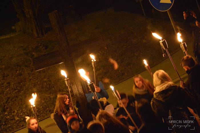 Sępólno: Droga Krzyżowa ulicami miasta