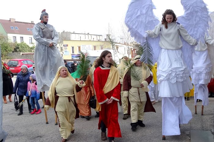 Sępólno: Procesja Palmowa