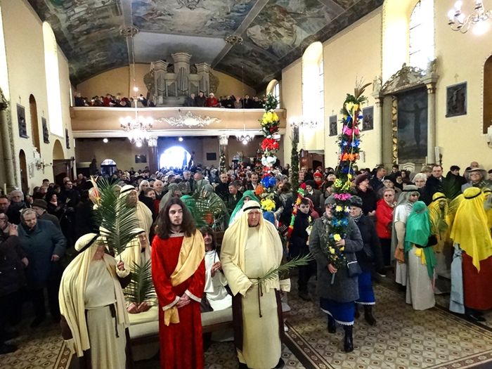 Sępólno: Procesja Palmowa