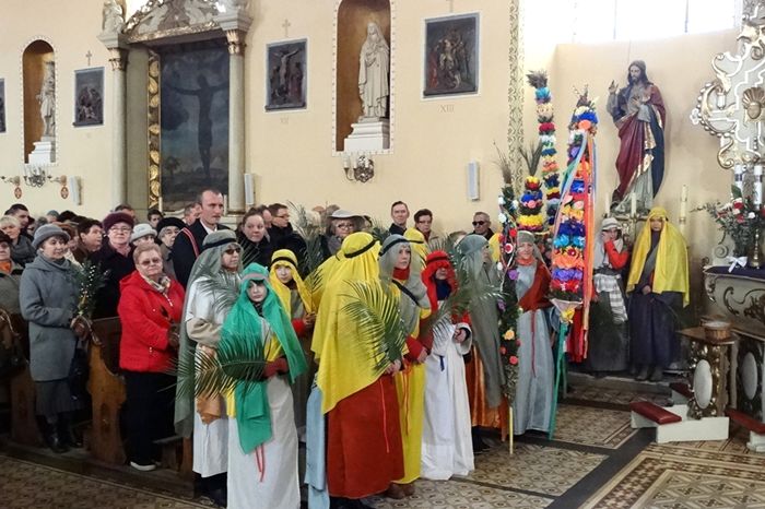 Sępólno: Procesja Palmowa