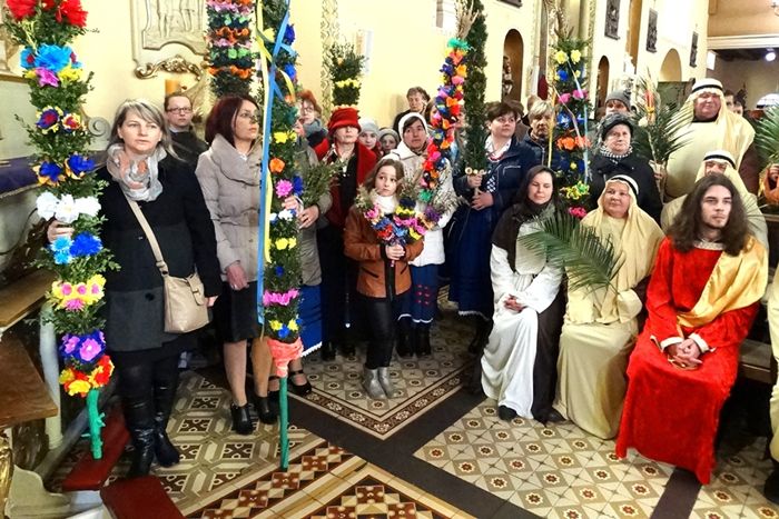 Sępólno: Procesja Palmowa