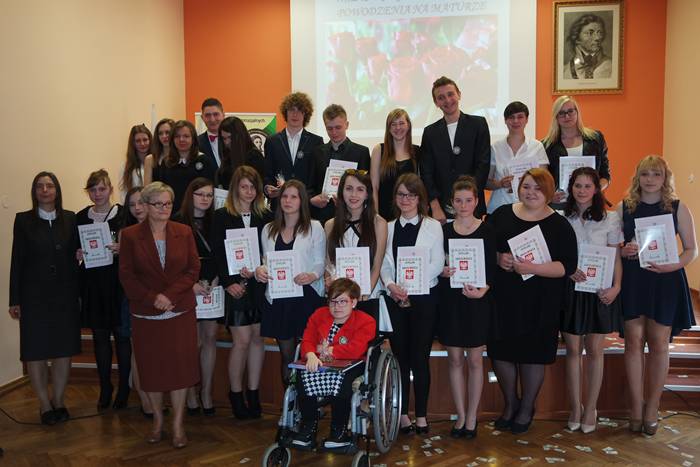Pożegnanie Absolwentów Liceum Ogólnokształcącego im. Tadeusza Kościuszki w Łobżenicy