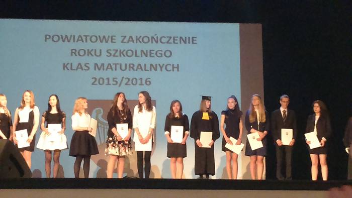 Pożegnanie Absolwentów Liceum Ogólnokształcącego im. Tadeusza Kościuszki w Łobżenicy