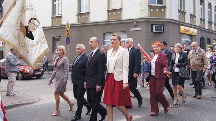 Uroczyste obchody Święta Konstytucji Trzeciego Maja w Więcborku