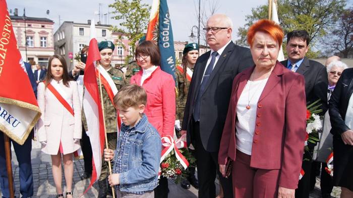 Uroczyste obchody Święta Konstytucji Trzeciego Maja w Więcborku